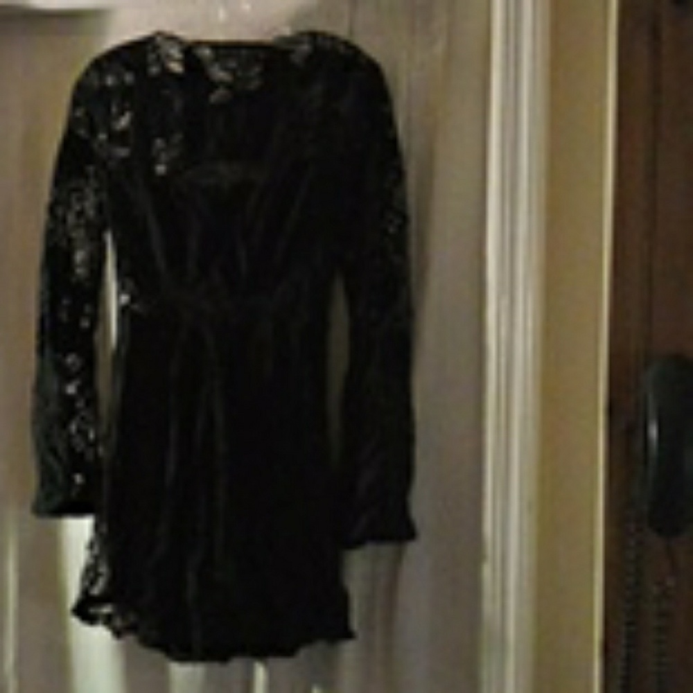 Black Lace Dress